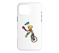 Carcasa para iPhone 16 Pro MAX Malabarista de Monociclo