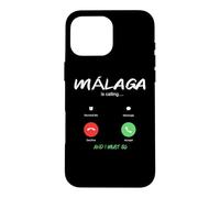 Carcasa para iPhone 16 Pro MAX Málaga está Llamando y Tengo Que IR a España de Viaje