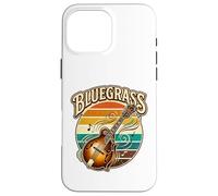 Carcasa para iPhone 16 Pro MAX Mandolina Vintage Mandolinista Retro Mandolina De Guitarra