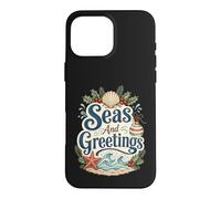 Carcasa para iPhone 16 Pro MAX Mares Y Saludos Costera Navidad