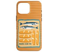Carcasa para iPhone 16 Pro MAX Mark 6, Fish & Loaves Sermon on The Mount Youth Faith Design