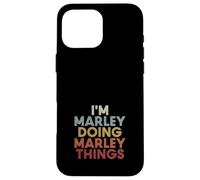 Carcasa para iPhone 16 Pro MAX Marley Name Marley Personalized Name First Given