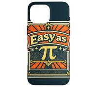 Carcasa para iPhone 16 Pro MAX Matemáticas Retro Tan fáciles como Pi