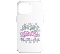 Carcasa para iPhone 16 Pro MAX Mattel - Polly Pocket Holidays - Polly Jolly Navidad Iconos