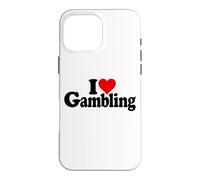 Carcasa para iPhone 16 Pro MAX ME Encanta CORAZÓN APUESTAS Casinos Trading Las Vegas