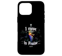 Carcasa para iPhone 16 Pro MAX Me Mudo en Alabanza Baile Culto Cristiano Bailarina Ch