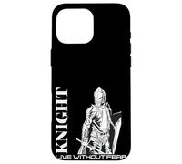 Carcasa para iPhone 16 Pro MAX Medieval Renaissance Knight Live Without Fear Warrior