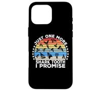 Carcasa para iPhone 16 Pro MAX Megalodon Fossil Teeth Just One More Shark Tooth Geologist
