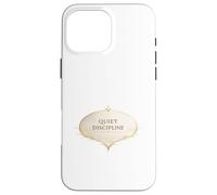 Carcasa para iPhone 16 Pro MAX Mentalidad de disciplina silenciosa