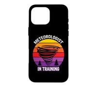 Carcasa para iPhone 16 Pro MAX Meteorologist In Training Tiempo Clima Meteorología