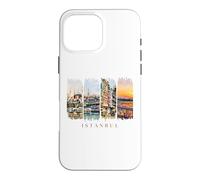 Carcasa para iPhone 16 Pro MAX Mezquitas de Turquía, Bósforo y bazares - Vacaciones Estambul