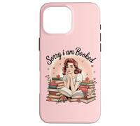 Carcasa para iPhone 16 Pro MAX mi Fin de Semana está Reservado Leer Leer Libros Lector Nerd