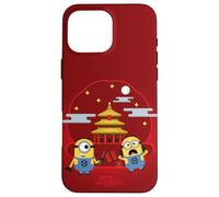 Carcasa para iPhone 16 Pro MAX Minions Lunar New Year Fireworks Fun