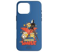 Carcasa para iPhone 16 Pro MAX Minions & Monsters Hollywood Smile