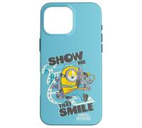 Carcasa para iPhone 16 Pro MAX Minions & Monsters James Show Me That Smile