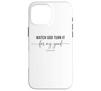 Carcasa para iPhone 16 Pro MAX Mira a Dios girarlo para mi Buen Génesis 50 20