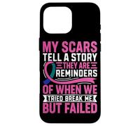Carcasa para iPhone 16 Pro MAX Mis Cicatrices cuentan una Historia Que recuerdan Cuando probamos BR