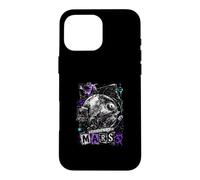 Carcasa para iPhone 16 Pro MAX Misión Espacial A Marte Rojo pequeño Planeta Explorador