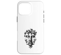 Carcasa para iPhone 16 Pro MAX Mitología Griega Tres Rostros Arte Clásico