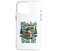 Carcasa para iPhone 16 Pro MAX Mochila De Senderismo Who Let The Crocs out Gator Croc