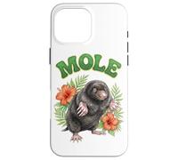 Carcasa para iPhone 16 Pro MAX Mole Groovy Floral Topo Acuarela Boho Topo