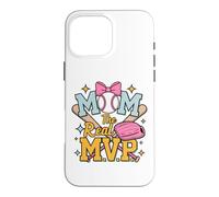 Carcasa para iPhone 16 Pro MAX Mom, The Real Most Valuable Person, Funny Baseball