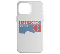 Carcasa para iPhone 16 Pro MAX Monte SASS Pordoi Sella Macizo Dolomitas Italia Senderismo Regalos