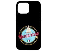 Carcasa para iPhone 16 Pro MAX Monterosso Cinque Terre La Spezia Retro Italia Vintage