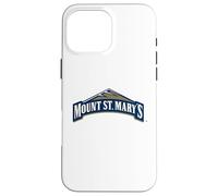 Carcasa para iPhone 16 Pro MAX Mount St. Mary's University Mountaineers Logo