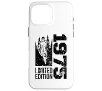 Carcasa para iPhone 16 Pro MAX MTB Mountainbike Nacido en 1975 Cumpleaños BTT-Bicicleta