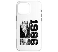 Carcasa para iPhone 16 Pro MAX MTB Mountainbike Nacido en 1986 Cumpleaños BTT-Bicicleta