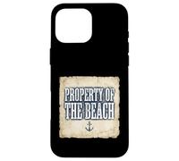 Carcasa para iPhone 16 Pro MAX My Heart Belongs to The Ocean Anchor Graphic