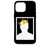 Carcasa para iPhone 16 Pro MAX Mysterious Royal King with Golden Crown Illustration Graphic