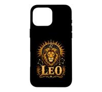 Carcasa para iPhone 16 Pro MAX Mystic Leo Zodiaco León Astrología Constelación Signo Sol Arte