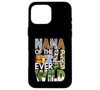 Carcasa para iPhone 16 Pro MAX Nana of The Four Ever Wild - Lindo Safari Jungle para su Cuarto cumpleaños