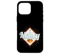 Carcasa para iPhone 16 Pro MAX Nancy City Grand EST Francia Retro Mirabelle Vintage