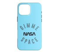 Carcasa para iPhone 16 Pro MAX NASA Gimme Space with NASA Worm Logo Camiseta de Manga Larga
