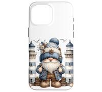 Carcasa para iPhone 16 Pro MAX Nautical Lighthouse GNOME For Women and Men Funny Boating