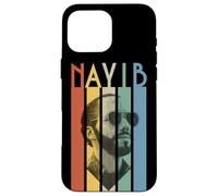 Carcasa para iPhone 16 Pro MAX Nayib Bukele El Salvador Líder Estilo Retro Gráfico