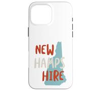 Carcasa para iPhone 16 Pro MAX New Hampshire Estados Unidos, Nueva Hampshire Souvenir
