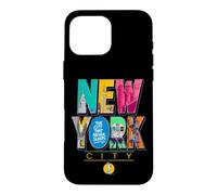 Carcasa para iPhone 16 Pro MAX New York City Graphic NYC The City That Never Sleeps