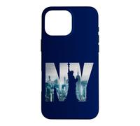 Carcasa para iPhone 16 Pro MAX New York City Statue of Liberty NY Photo Silhouette