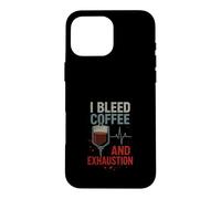 Carcasa para iPhone 16 Pro MAX Night Shift Life Late Night Worker Agotado Night Owl Sleep