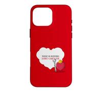 Carcasa para iPhone 16 Pro MAX No Hay Nada Que el Amor no Pueda Arreglar (Bonito gráfico de corazón)