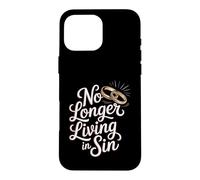 Carcasa para iPhone 16 Pro MAX No Longer Living In Sin Matrimonio, Boda, Pareja -