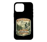 Carcasa para iPhone 16 Pro MAX No perdido Estoy explorando por Favor envía bocadillos MTB