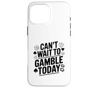 Carcasa para iPhone 16 Pro MAX No Puedo Esperar para apostar Hoy