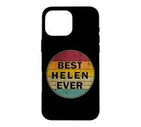Carcasa para iPhone 16 Pro MAX Nombre Personalizado Helen I Love Helen Retro Vintage Style