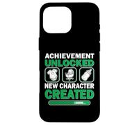 Carcasa para iPhone 16 Pro MAX Nuevo Personaje Creado Divertido Pronto para ser papá mamá Amante de los Juegos