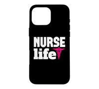 Carcasa para iPhone 16 Pro MAX Nurse Life Proud Nurses Funny Nursing For Women Men